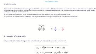 4 Homolytische substitutie [upl. by Ynove]