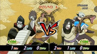 Kisame Vs Orochimaru  Week 6  Ultimate Ninja Storm [upl. by Novaelc]