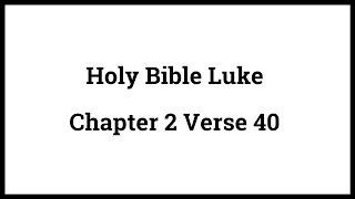 Holy Bible Luke 240 [upl. by Orlena]