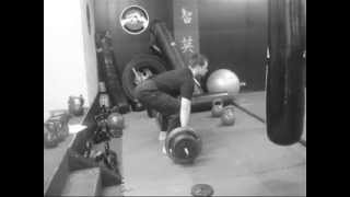 Deadlift  Double Kettlebell Swing Contrast Training [upl. by Naujik346]