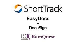 EasyDocs questionnaires with DocuSign  RamQuest [upl. by Aknayirp902]