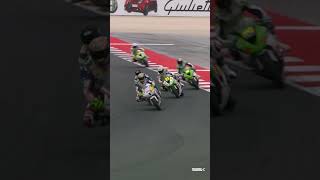 UNBELIEVABLE fourway battle in STK600 🤯  EmiliaRomagnaWorldSBK 2015 [upl. by Kask]