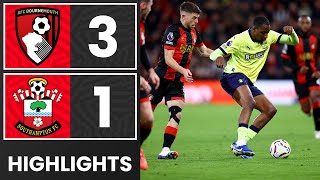 HIGHLIGHTS Bournemouth 31 Southampton  Premier League [upl. by Kissel]