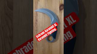 Schrade Karambit XL  Silat  Arnis  Eskrima  Kali [upl. by Leumhs288]