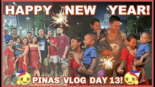 OUR NEW YEAR CELEBRATION SA PILIPINAS WITH THE WHOLE FAM ❤️  rhazevlogs [upl. by Ylirama]