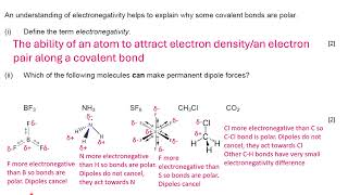 Electronegativity and polarity  predicting IMFs [upl. by Peadar361]