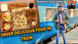 How to order food online in Train 🚂  Railrestro  Indian Railways [upl. by Hawley]