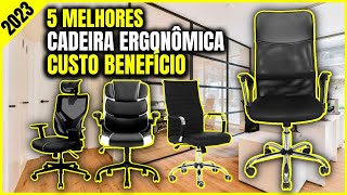 Top 5 Melhores Cadeira Ergonomica Custo Benefício Para 2023 [upl. by Rico]