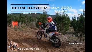 Berm buster highlights may 2022 Taupo motorcycle adventure riding New Zealand [upl. by Kimura]