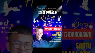 Datang amp hadirlah  ibadah HUT ke 99 AFY  Gereja AFY Resort 5 Idanogawa [upl. by Enirac]