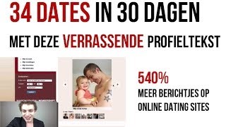 DIT Is De Profieltekst Waarmee Ik 34 Dates in 30 Dagen Kreeg Op Datingsites [upl. by Takken689]