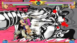 JJBA  Dio Combo Exhibition Clips Reuploaded No Music [upl. by Aihsit]