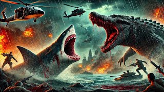 Mega Shark VS Crocosaurus  Action  HD  Full Movie in English [upl. by Danielle]