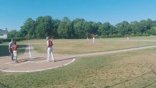 Whitman Hanson Baseball Post 20 Vs Kingston Post 387 [upl. by Aihsik885]