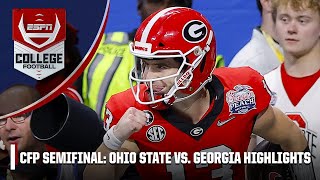 Peach Bowl Ohio State Buckeyes vs Georgia Bulldogs  Full Game Highlights [upl. by Enaile579]