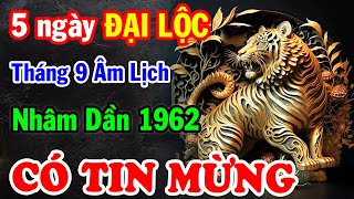 5 ngày Phật độ Tuổi NHÂM DẦN 1962 có Lộc Lớn Trời Ban may mắn trúng số 2 LẦN LIÊN TIẾP Quá Giàu [upl. by Chet779]