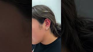 What piercings are on your birthday wishlist 🎂 earstyling earpiercing earpiercings [upl. by Attelahs]