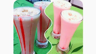 Watermelon milkshake  Watermelon smoothy  quick smoothy [upl. by Emsoc682]