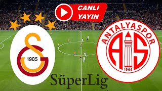 GALATASARAY ANTALYASPOR MAÇI CANLI İZLE [upl. by Hewett]