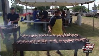 Fiesta Flashback The start of Oyster Bake [upl. by Adnauqal]