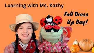 Fall Dress Up Day Fall Learning Fun Wear a Costume to Class Toddler and Preschool PreK [upl. by Rhyner40]