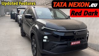 Tata Nexon EV Red Dark Edition ❤️  Nexon Now With Panoramic Sunroof  Detailed Review [upl. by Royd]