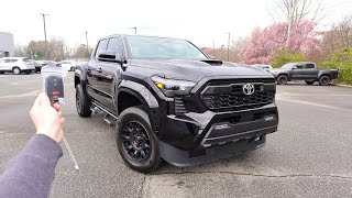 2024 Toyota Tacoma TRD Sport XP Start Up Walkaround Test Drive and Review [upl. by Eada]