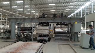 Fiber Cement Board Equipment De Stacking Section [upl. by Malorie484]