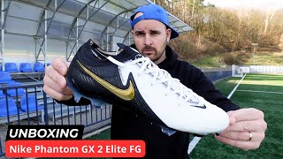 Kopačky Nike Phantom GX 2 Elite FG unboxing [upl. by Shipp]