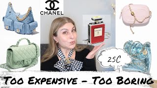 Chanel 25C Cruise Collection Handbags Review Too EXPENSIVE Too REPETITIVE Too BORING  OxanaLV [upl. by Ardolino]