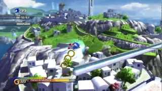 Sonic Unleashed 360  Windmill Isle Day Act 2 Playthrough SRank [upl. by Kcirad]