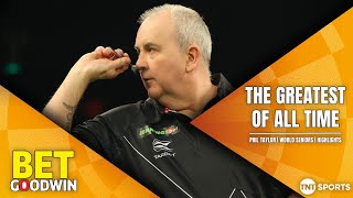 THE GREATEST DART PLAYER TO EVER LIVE🔥🎯  Phil Taylors Ultimate Highlights [upl. by Nosiram]