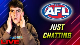 AFL FINALS WEEK 1 PREVIEW  JUST CHATTING [upl. by Zela968]