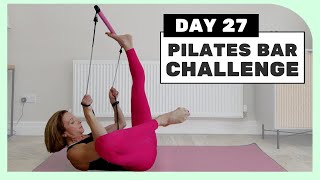 28 Day Pilates Bar Challenge Day 27 [upl. by Vasileior]