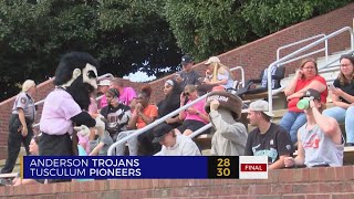 Tusculum earns first win of 2024 over Anderson [upl. by Evilc]