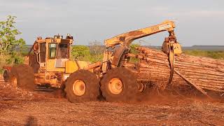 Skidder Tigercat 635D [upl. by Rooker]