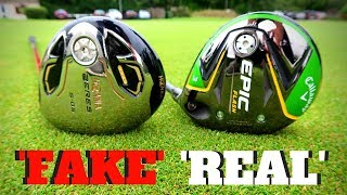 FAKE HONMA 3 WOOD Vs REAL CALLAWAY EPIC FLASH [upl. by Cherrita]