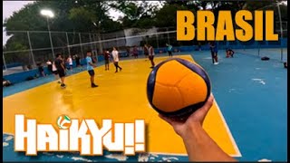 Vôlei Parque São Paulo I Haikyuu Real Life I Primeira Pessoa I CEE PELEZÃO [upl. by Akinek]