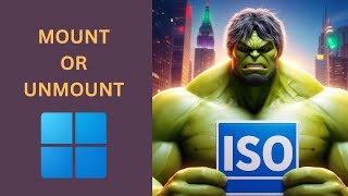 How to Mount or Unmount ISO File on Windows 11  GearUpWindows Tutorial [upl. by Lledner984]