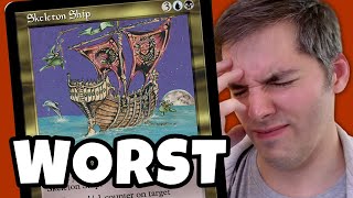 The Worst Gold Cards On The Reserved List  Magic The Gathering [upl. by Inahet]