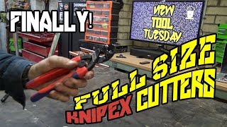 Finally knipex released full size flush cutters  knipex 72 62 200  NTT E09 [upl. by Anuahsal]