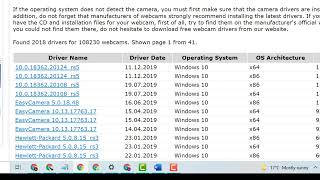 Webcam Driver Windows 10 11 [upl. by Ayital407]