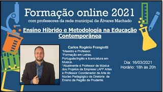 O ENSINO HÍBRIDO E AS METODOLOGIAS ATIVAS NA EDUCAÇÃO CONTEMPORÂNEA [upl. by Jackie767]