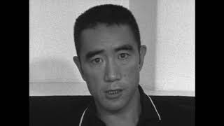 三島 由紀夫  Yukio Mishima on WWII and Death  Full NHK Interview 1966 [upl. by Oicanata]