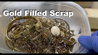 Gold Filled Scrap Recovery and Refining Part1 [upl. by Yaniv181]