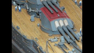 HOW TO  Paint Plastic Ship Decks [upl. by Nreval]