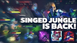 WildRift FULL AP Singed Jungle is back in Season 14 skin giveaways [upl. by Lanie]