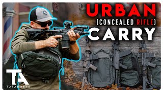 Urban Concealed Rifle Carry Backpack Guns [upl. by Eelaras]