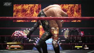 COMBATE LIGHT OUTS SIN DESCALIFICACIÓNES AL MEJOR DE 3  AEW FIGHT FOREVER PS5 Gameplay [upl. by Reube]