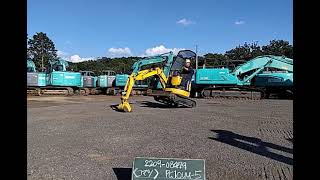 1064804 KOMATSU EXCAVATOR PC10UU5 コマツ 油圧ショベル TAU MACHINERY AUCTION JAPAN [upl. by Kella291]